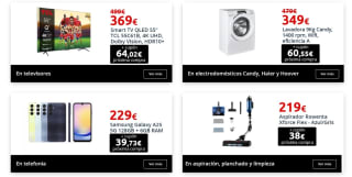 Ahórrate el IVA 21% en electrodomésticos y productos de electrónica en Carrefour