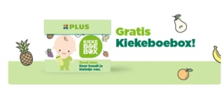 Gratis Kiekeboebox aan te vragen voor ouders, bij de Plus