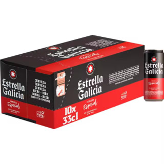 Cerveza Estrella Galicia Pack 30 Latas 33cl por 21,37€