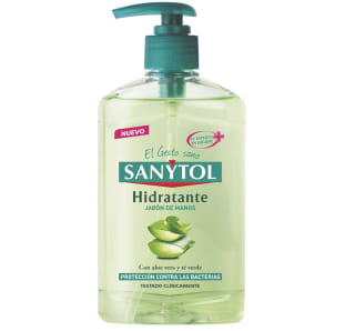 Sanytol con Protección Total Contra Agentes Externos Jabón de Manos Hidratante Aloe Vera 250 ml por 1,49€