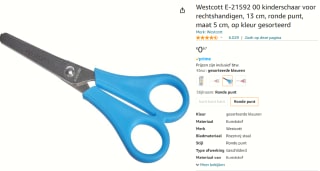 Westcott kinderschaar voor €0,67 bij Amazon