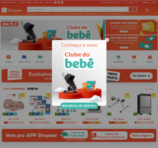 Cupom de Frete Grátis no site da Shopee