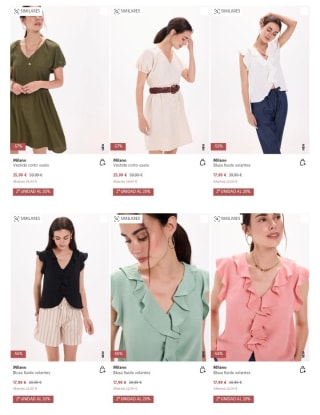 Hasta -75% + 20% Extra en la Segunda Unidad desde Fifty.