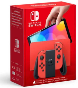 Receive a Nintendo Switch – OLED Model Mario Red edition (Switch) at eBay for £279.96