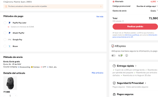 Ratón Logitech blackX wireless 6185 Lightspeed Inalámbrico Negro por solo 71,58€