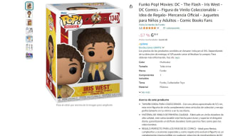 Figura Funko Pop, Movies: DC - The Flash - Iris West - DC Comics por 6,96€