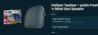 Abonnement voor 6 maanden TopGear + gratis Fresh ‘n Rebel Soul Speaker voor €59,95