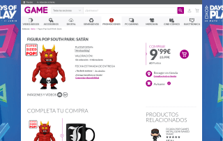 Figura Funko POP South Park Satán por 9,99€