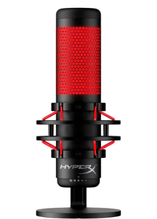 Micrófono USB HyperX QuadCast por 79,33€.