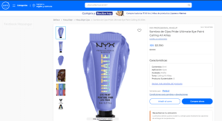 Sombra de ojos Nyx Pride Ultimate Eye Paint Calling All Allies por $3.390
