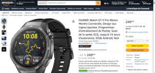 Montre Connectée HUAWEI Watch GT 5 Pro et bracelet EasyFit 3 Blue à 249,99€