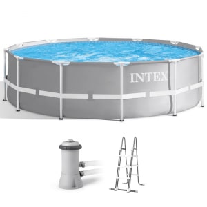 Piscina Intex Prisma Frame + bomba de filtro y escalera por 249,95€