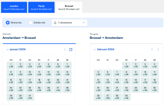 Eurostar Amsterdam naar Londen voor 39 euro en andere vanaf 29 euro