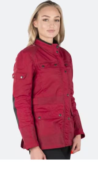 Chaqueta Roland Sands Ginger Mujer Roja por 99.99€