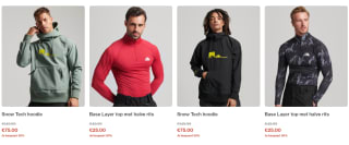 50% korting op de ski- en snowboardcollectie bij Superdry