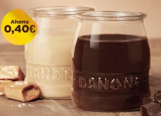 Cupón -0,40€ en nuevos postres Danone