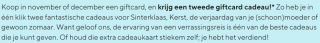 Koop één giftcard en krijg er twee bij Sprs.me