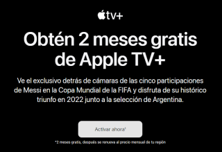 2 Meses Gratis de Apple TV+