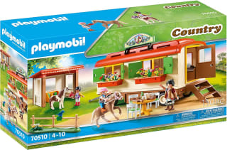 Playmobil Country 70510 Caravana Campamento de ponis por 29€