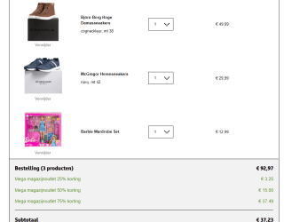 Kruidvat Mega Magazijn Outlet met tot 75% korting!