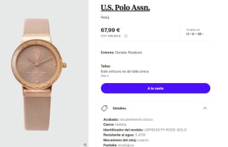 Reloj para Mujer U.S. Polo Assn. por 67.99€
