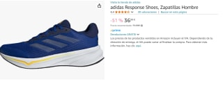 Zapatillas de Hombre adidas Response por 36.99€