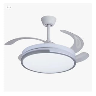 Ventilador Plumax con Tecnologia Led Y Control Remoto Con Temporizador por 67.91€ (Cuenta Nueva 57.91€)