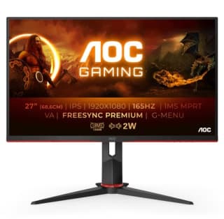 Monitor PC Gaming 68,6 cm (27") AOC por 169,99€.