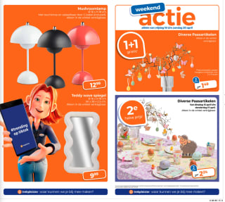 1+1 gratis op Paasartikelen