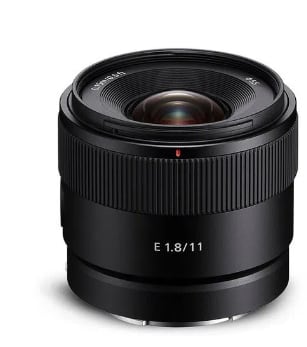 Lente Sony E 11 mm F1.8 por $11,519 en Sony