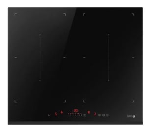 Placa inducción - Fagor 3IF-ZONE40BS, 4 zonas, Zona grande 22 cm, Control deslizante, 60 cm por 239€