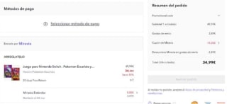 Pokemon Escarlata y Purpura de Nintendo Switch por 34.99€