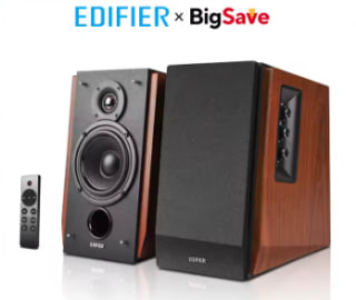 Edifier R1700BTs Altavoces Activos 2.0 con Salida Subwoofer y Bluetooth 65W por 106,85€