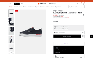 Pepe Jeans Kenton Smart zapatillas hombre navy por 31,95€