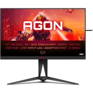 Monitor AOC AGON AG275QZN/EU 27" LED VA QHD 240Hz Altura Ajustable HDR400 por 279,99€