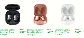 Samsung Galaxy Buds Live - Draadloze oordopjes voor €49,99 bij KPN