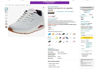 Zapatillas Skechers Uno Stand On Air Hombre por 44,95€