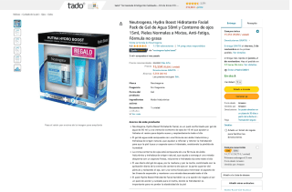 Pack Neutrogena Hydro Boost Crema de cara + Contorno de ojos por 15,55€