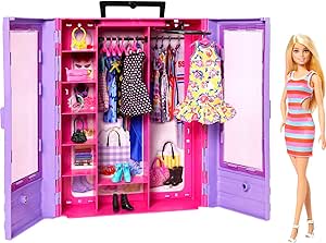 Muñeca Barbie Fashionista Armario portátil por 16,99€