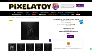 Star Wars The Black Series Emperador Palpatine por 18,83€