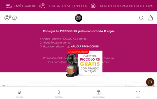 Cafetera Dolce Gusto Piccolo XD por 98€ con 18 cajas de cápsulas