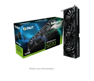 Carte graphique Palit RTX5070 Infinity 3 12GB à 679,99€