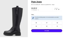 Botas para Mujer Pepe Jeans BETTLE HANDLER por 46.8€