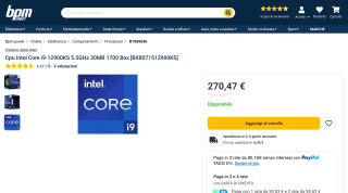 Intel Core i9-12900KS por 270,47€