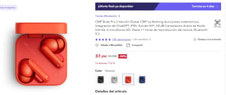 CMF Buds Pro 2 Versión Global Nothing Auriculares inalámbricos por 37,29€