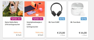 Diverse deals voor maar 1 ING punt