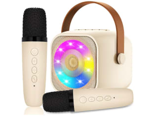 Altavoz Karaoke 2 Microfonos Bluetooth Portátil por solo 12,59€