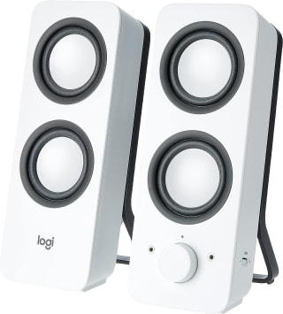 Logitech speakers Z200 Wit voor €33,90 bij Amazon