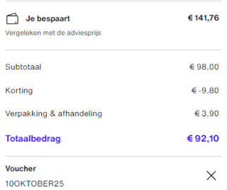 10% extra korting op je bestelling bij Zalando Lounge