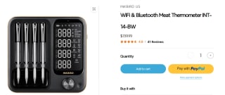 Inkbird INT-14-BW Vleesthermometer voor €114 dmv code